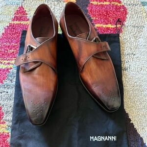 Magnanni for Neiman Marcus :: Brown :: Men’s 9M